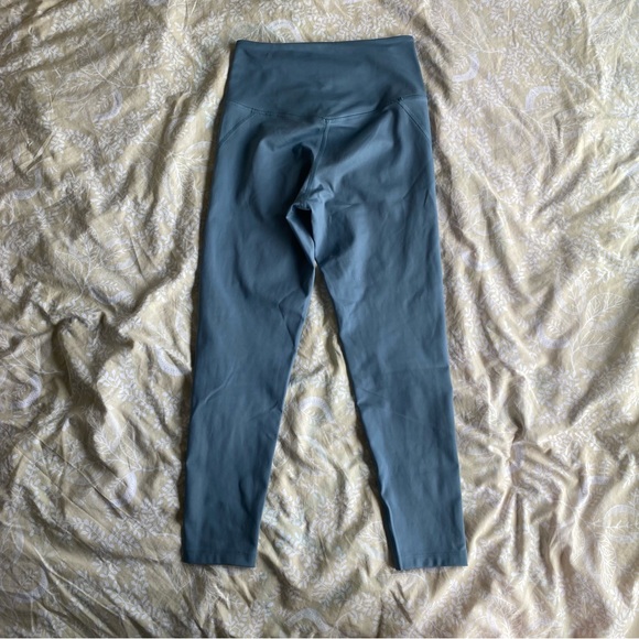 Girlfriend Collective Compressive High Rise Legging in Lagoon - Picture 5 of 8